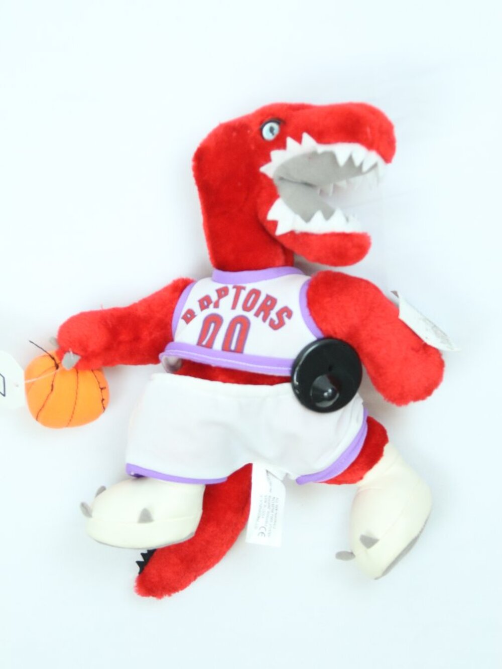 Raptor mascot plush doll